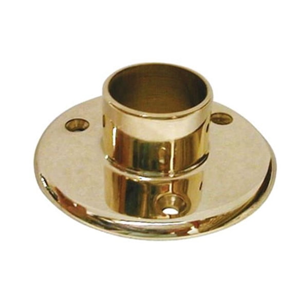 Lavi L00 512 112 1-.50 In. Floor Flange - Polished Brass