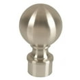 thumbnail image 1 of Lavi L44 604 112 1-.50 In. Ball Head Finial - Satin Stainless Steel, 1 of 1