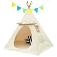 thumbnail image 1 of Lavievert Children Playhouse Canvas Teepee Kids Play House, 1 of 7