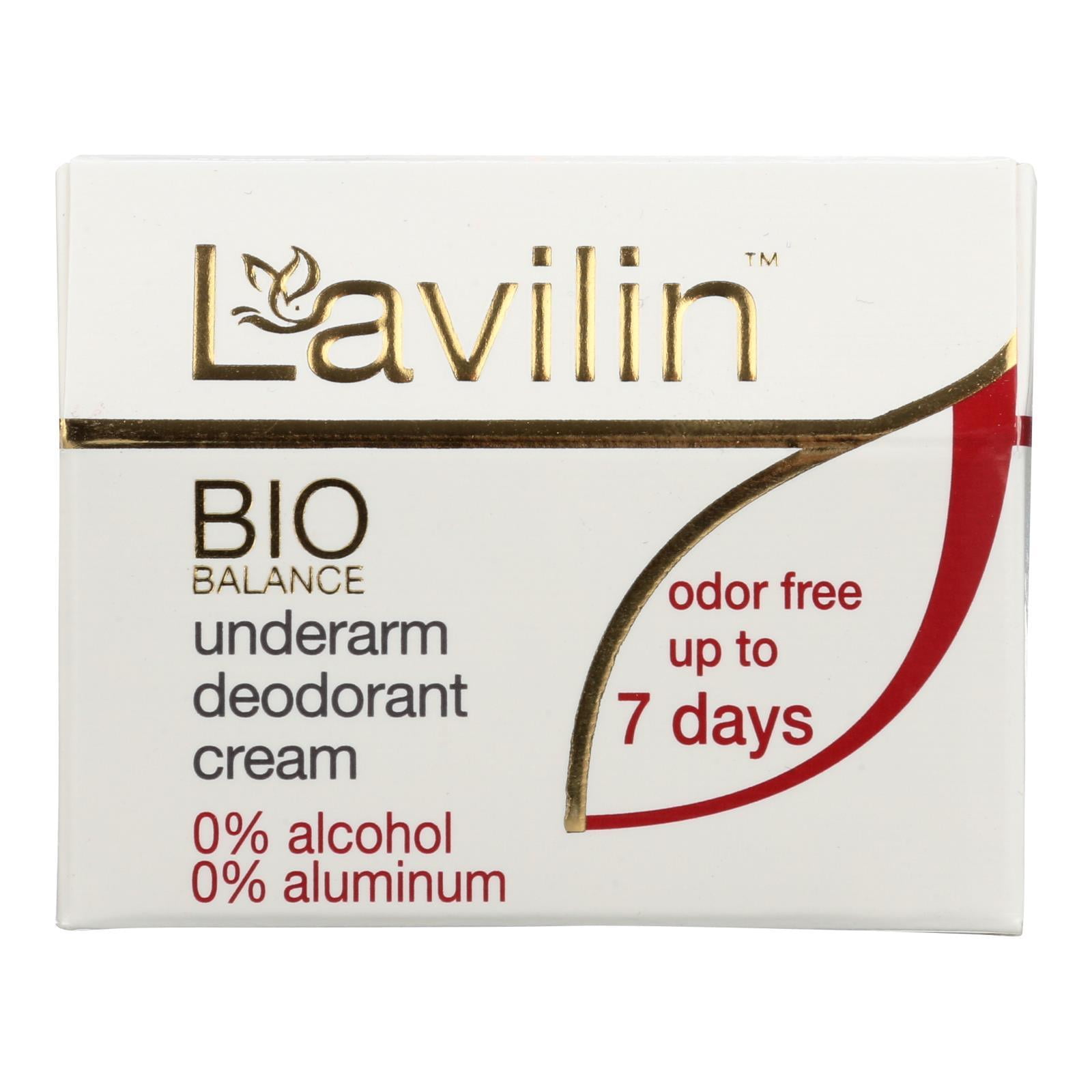 Lavilin Deodorant Bio Balance Underarm Cream 2.1 oz