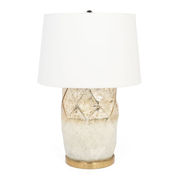 Lavinia 22" Gold Glass Table Lamp