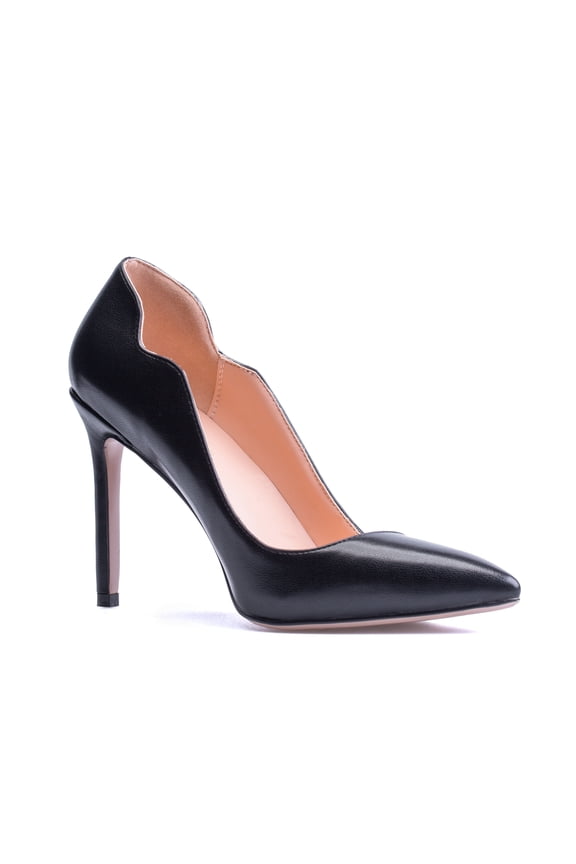 Lavinia - Women's Elegant & Sexy Pointed Toe Slip on Pumps with 4" Stiletto High Heels. Handmade to perfection. Size 9