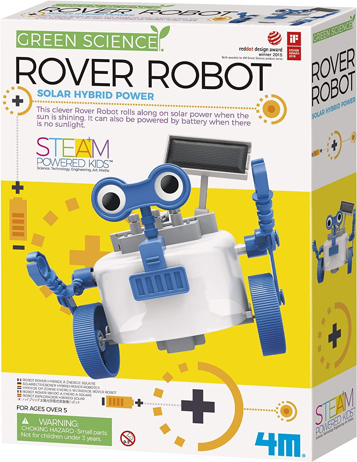 T4 robot solaire transformable - Science - Unicorn