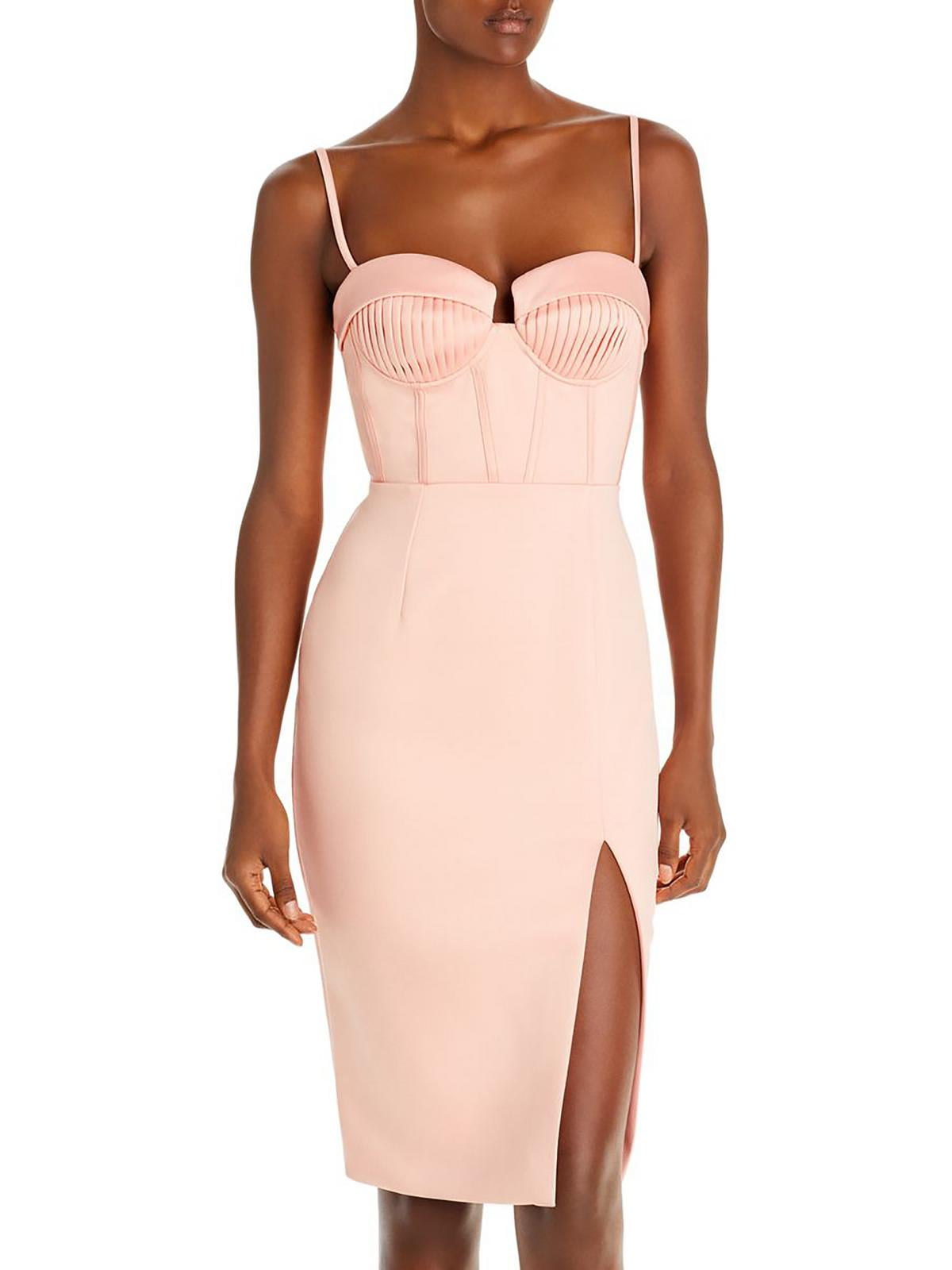 lavish alice corset midi dress Lavish Alice Pleated-Bust Corset Midi Dress