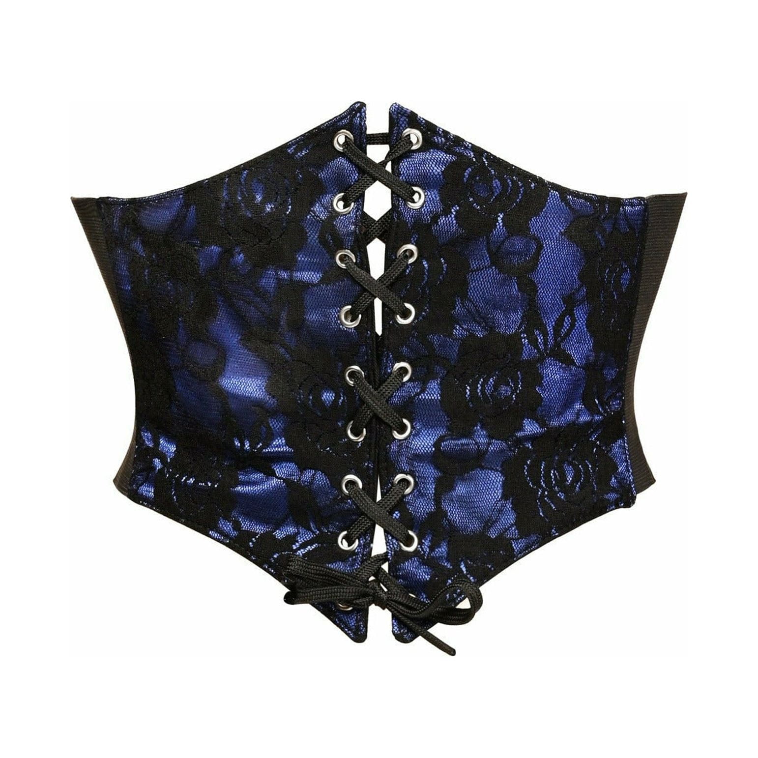 Lavish Blue Denim Corset Belt Cincher main image 1