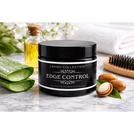 Lavishcollection Edge Control Frizz Control Hair Styling Gel, 3.4 oz