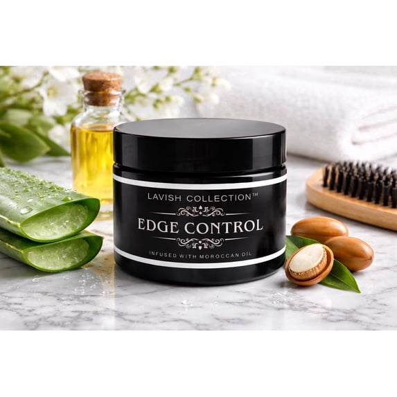 Lavishcollection Edge Control Frizz Control Hair Styling Gel, 3.4 oz