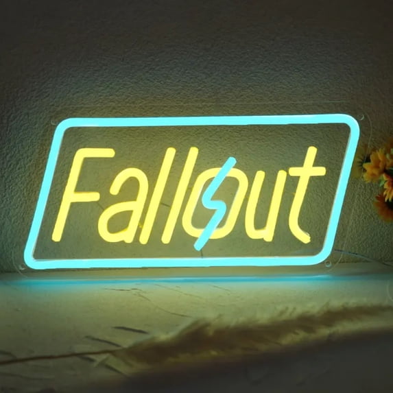 Fallout Led Sign UPONRAY Fallout Neon Signs, 13.7