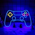 thumbnail image 1 of UPONRAY Gamepad Neon Signs, 16.14"*10.47" Dimmable & USB-Powered LED Neon Light, Stylish Wall Decor for Bedroom, Game Room, Man Cave, Internet Cafe, Arcade, 1 of 7