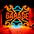 thumbnail image 1 of Y YUNHSOM Garage Neon Sign Wrench Neon Sign for Men, Dimmable Car Service Tools Neon Sign for Wall Decor,5v USB LED Garage Sign for Bedrooms Man Cave Car Store Workshop Car Room Birthday Dad Gift, 1 of 8