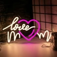 thumbnail image 1 of UPONRAY Love Mom Neon Signs, 15.7"*8.7" Dimmable & USB-Powered LED Neon Light, Stylish Wall Decor as gifts for Mother's Day, Mother's Birthday, 1 of 13