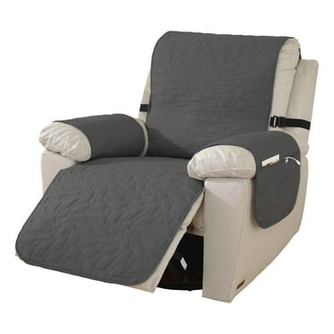 Y YUNHSOM Nonslip Waterproof Stretch Recliner Chair Covers, Stable Washable Slipcovers Chair Protectors for Home, Kitchen, Office(23 In, Dark Green)