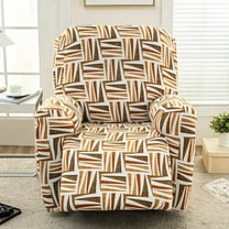 Lavish Cover Premium Waterproof Non-Slip Recliner Chair Covers, Washable Furniture Protector for Kids, Pets(Unique, Multicolor)