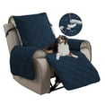 thumbnail image 1 of Y YUNHSOM Waterproof Stretch Recliner Chair Covers, Stable Washable Slipcovers Chair Protectors for Home, Kitchen, Office (Dark Blue,23IN), 1 of 8