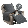thumbnail image 1 of Y YUNHSOM Waterproof Stretch Recliner Chair Covers, Stable Washable Slipcovers Chair Protectors for Home, Kitchen, Office (Dark Gray,23IN), 1 of 8