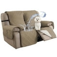thumbnail image 1 of Y YUNHSOM Waterproof Stretch Recliner Chair Covers, Stable Washable Slipcovers Chair Protectors for Home, Kitchen, Office (Light Coffee,23 In), 1 of 7
