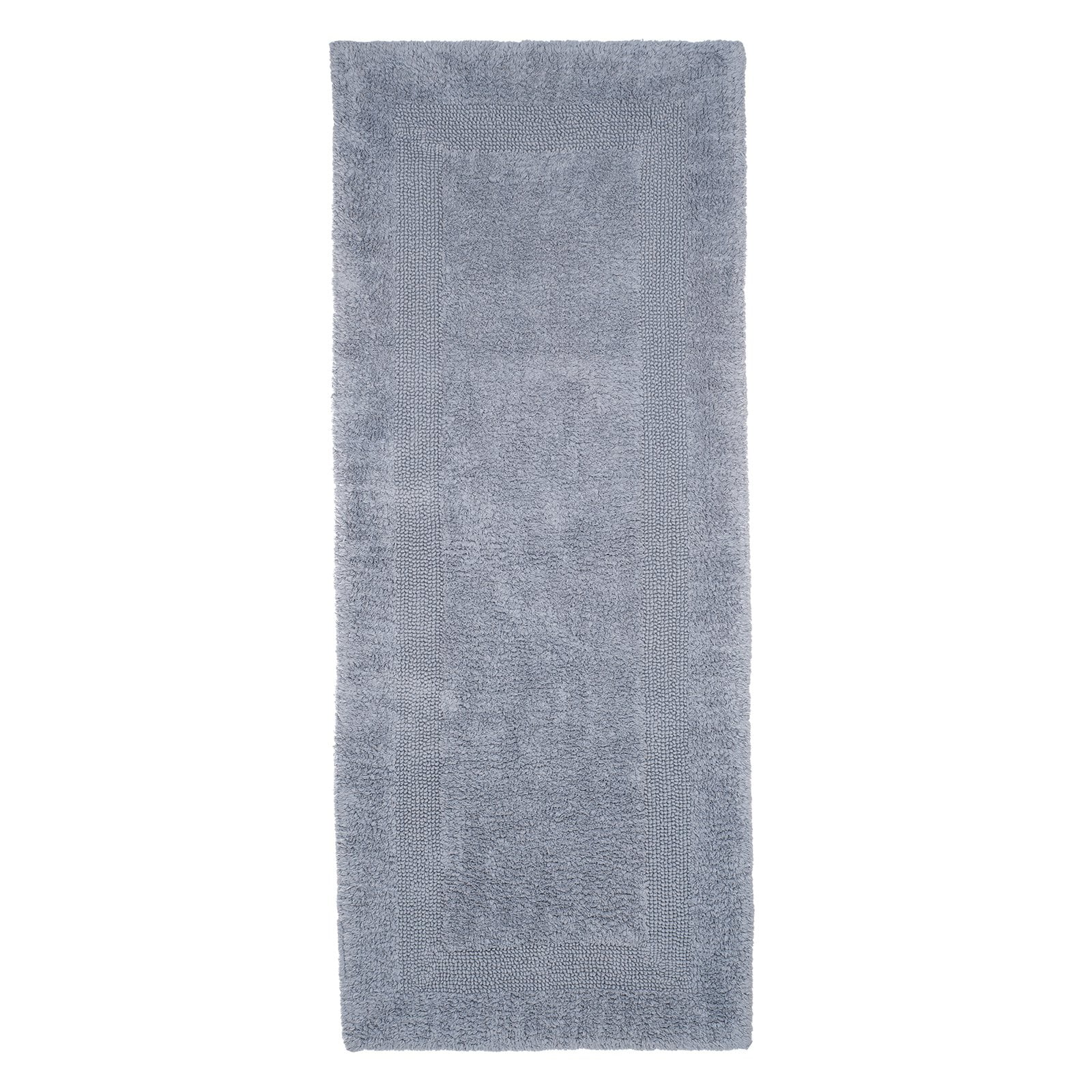 Lavish Home 100 Cotton Reversible Long Bath Rug