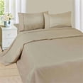 thumbnail image 1 of Lavish Home 4 Piece  Brushed Microfiber Sheet Set for Adult  (Queen, Beige), 1 of 8