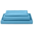 thumbnail image 1 of Somerset Home 4-Piece Microfiber Full-Size Sheet Set with Pillowcases (Blue), 1 of 8