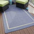 thumbnail image 1 of Lavish Home 62-4328-B-810 8 x 10 ft. Contemporary Area Rug - Blue, 1 of 9