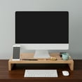 thumbnail image 1 of Lavish Home 7-Compartment Monitor Stand for Home, Office, and College Dorm, 1 of 5