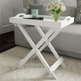 thumbnail image 1 of Lavish Home 80-FT-11 End Table - White, 1 of 8