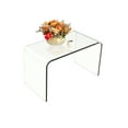 thumbnail image 1 of Lavish Home Clear Acrylic Side Table for Lap Desk, Coffee, or End Table, 1 of 11
