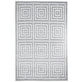 thumbnail image 1 of Lavish Home Athens Area Rug, 5' by 7'7", Grey/White, 1 of 6