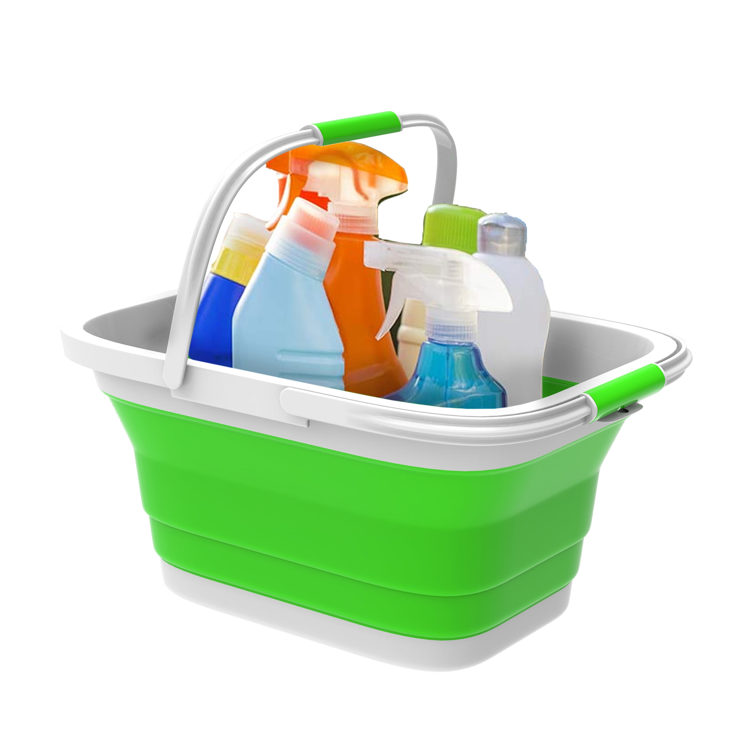 Lavish Home Collapsible Space Saving Multiuse Carrying Laundry Basket