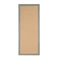 thumbnail image 1 of Lavish Home Extra Long Faux Linen Fleece Memory Foam Bath Mat, 1 of 5