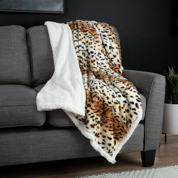 Animal Print Throws