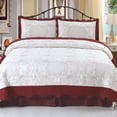thumbnail image 1 of Lavish Home Juliette Embroidered Quilt Set, 1 of 2