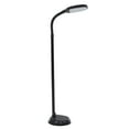 thumbnail image 1 of Lavish Home Natural Sunlight LED Floor Lamp with Bendable Neck 60 Inch (Black), 1 of 14