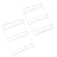 thumbnail image 1 of Lavish Home 6-Tier Adjustable Over the Door Pantry Organizer - Powder-Coated Steel Hanging Pantry Shelves and Rack for Kitchen Organization (White), 1 of 8