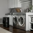 thumbnail image 1 of Lavish Home Pop-Up Laundry Hamper with Carrying Straps and Zipper (Black), 1 of 6