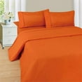 thumbnail image 1 of Lavish Home Series 1200 4 Piece Queen Sheet Set - Rust, 1 of 2