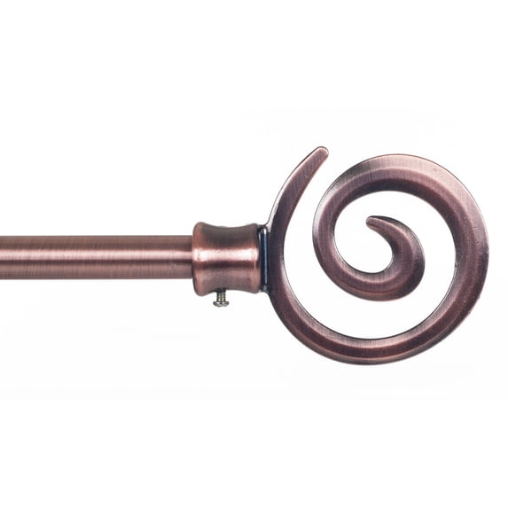 Lavish Home Spiral Curtain Rod