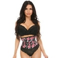 thumbnail image 1 of Lavish Pink Roses Mini Cincher, 1 of 3