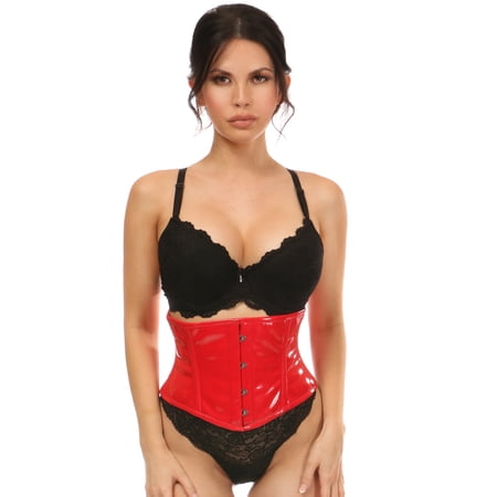 Lavish Red Patent Mini Cincher