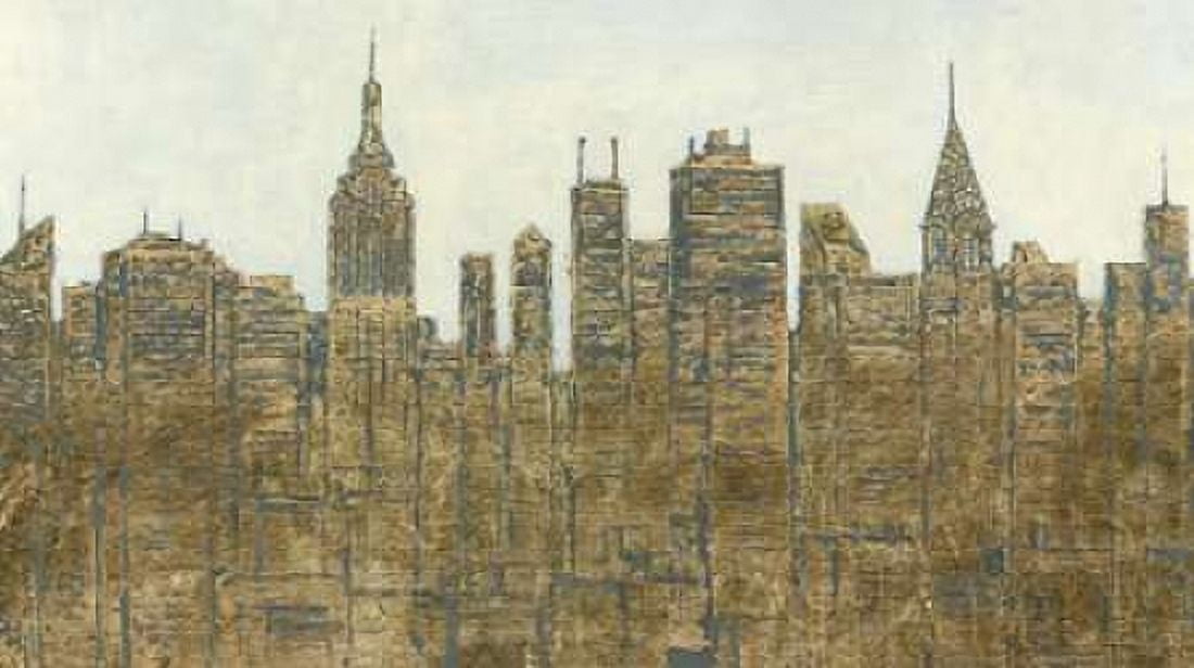Lavish Skyline Canvas Art - James Wiens (12 x 18)