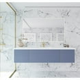 thumbnail image 1 of Laviva 313VTR-72CNB-MW 72" Nautical Blue Single Vanitywith Matte White Stone Top, 1 of 2