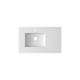 thumbnail image 1 of VIVA Stone 36" Left Sink Matte White - Solid Surface Countertop, 1 of 3
