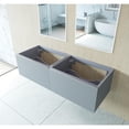 thumbnail image 1 of Laviva Vitri 60 - Fossil Grey Double Sink Cabinet, 1 of 3