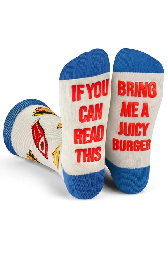 Bring Me A Burger Socks
