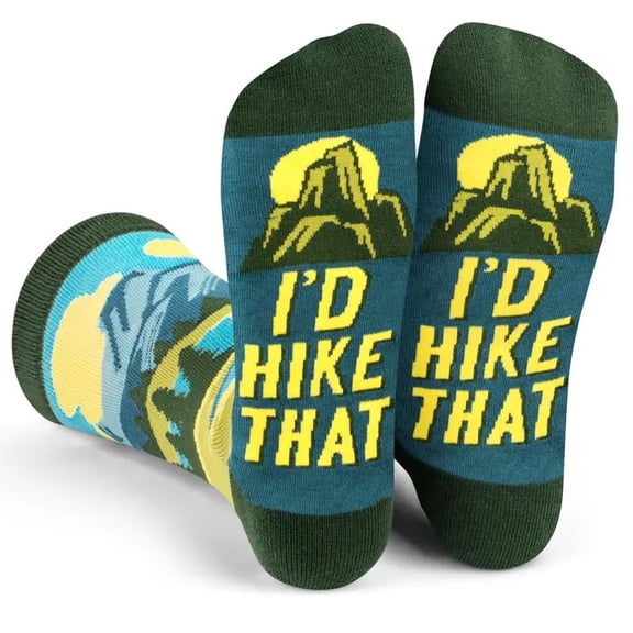 Lavley I'd Hike That Socks