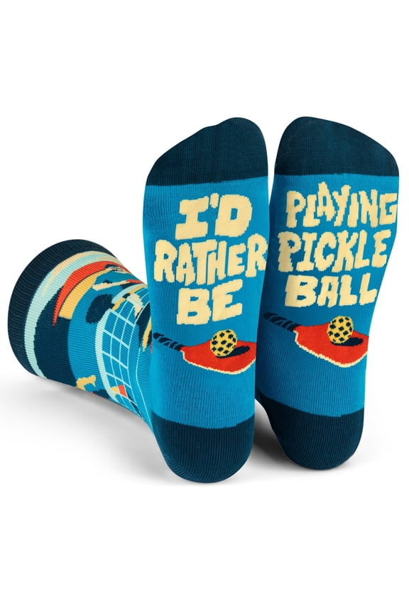 Lavley I'd Rather Be Playing Pickleball Socks