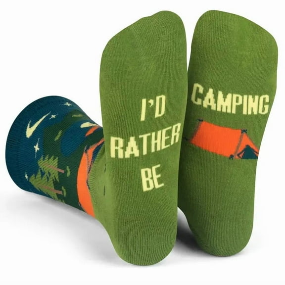Lavley Novelty Golf Socks - Funny Golf Gifts Stocking Stuffers for Men and Women One Size Camping