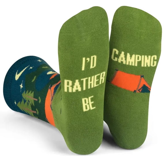 Lavley Novelty Golf Socks - Funny Golf Gifts Stocking Stuffers for Men and Women One Size Camping