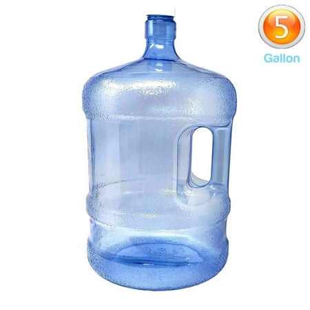 LavoHome BPA-Free Reusable Plastic Water Bottle Jug Container (5 Gallon)