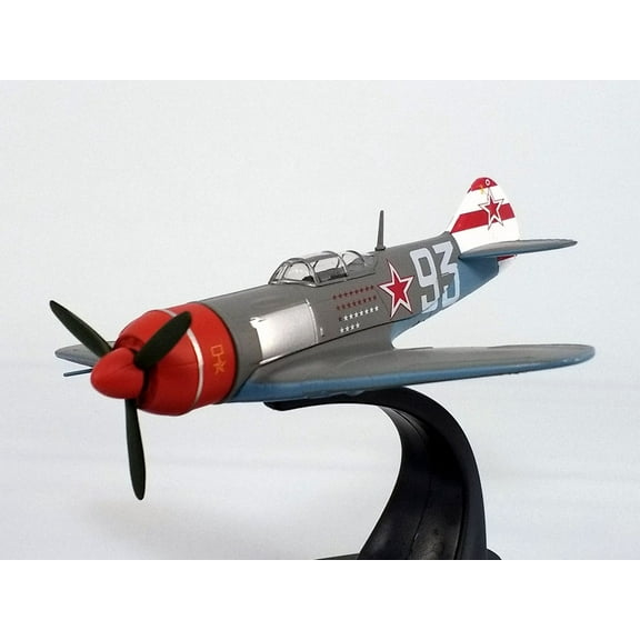 Lavochkin LA7 Fighter Plane 156th Fighter Regiment (1945) "Oxford Aviation" Series 1/72 Diecast Model Airplane by Oxford Diecast